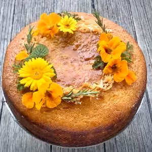 A Seasonal Mandarin Syrup Cake